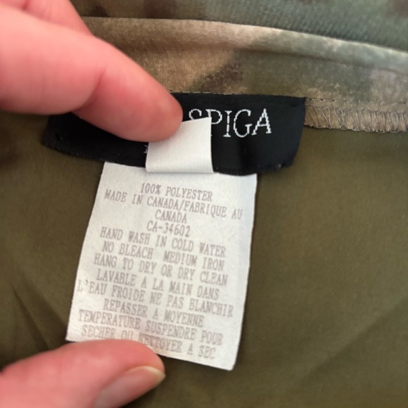 Vintage Y2K Patterned Flared Ruffle A-Line Skirt - Picture 8 of 11